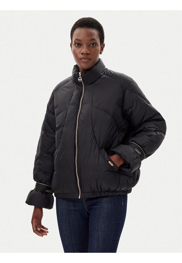 Liu Jo Kurtka zimowa TF4154 TS072 Czarny Regular Fit. Kolor: czarny. Materiał: syntetyk. Sezon: zima