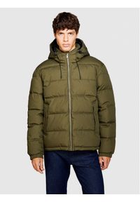 Sisley Kurtka zimowa 23VFSN02J Zielony Regular Fit. Kolor: zielony. Materiał: syntetyk. Sezon: zima