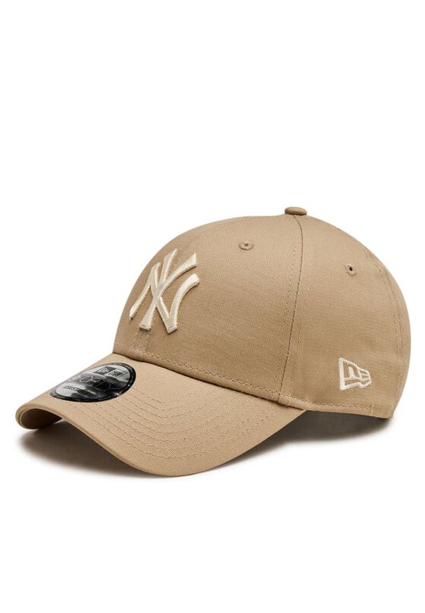 New Era Czapka z daszkiem New York Yankees 60244714 Beżowy. Kolor: beżowy. Materiał: materiał