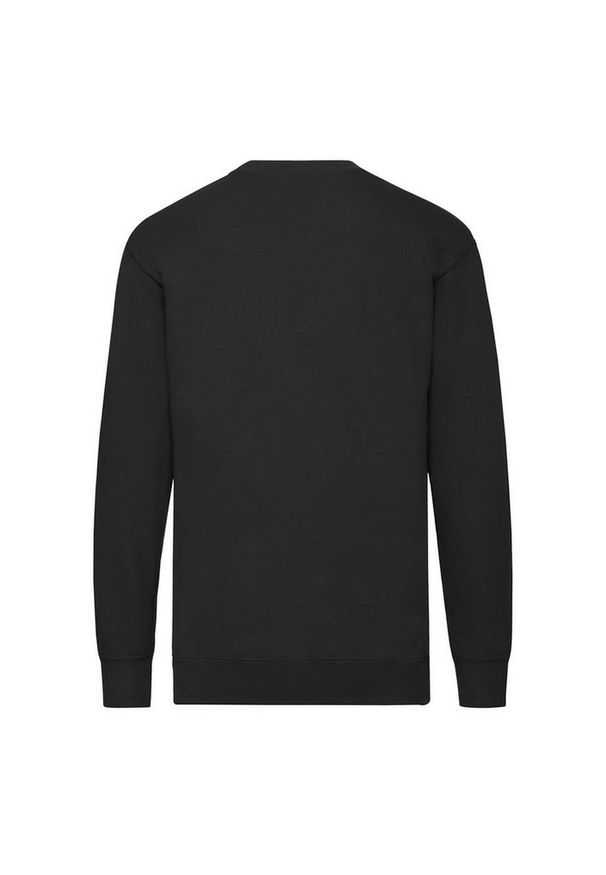FRUIT OF THE LOOM - Lekka Męska Bluza Z Kapturem. Typ kołnierza: kaptur. Kolor: czarny