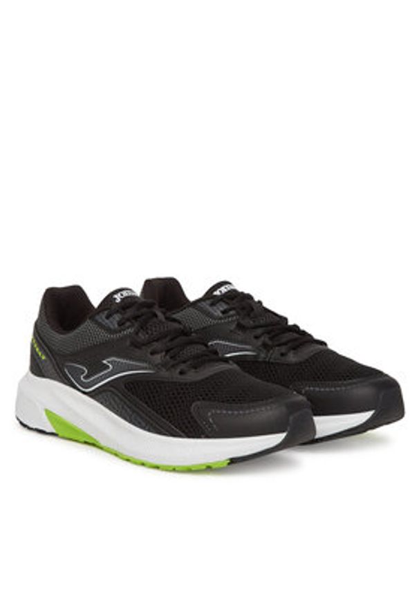 Joma Buty do biegania Vitaly 2501 Lime RVITAS2501 Czarny. Kolor: czarny. Materiał: materiał