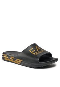 EA7 Emporio Armani Klapki XBP008 XK337 M700 Czarny. Kolor: czarny #5