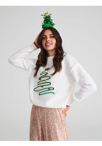 Sinsay - Sweter - wielobarwny. Typ kołnierza: golf. Długość rękawa: długi rękaw. Długość: długie #1