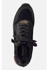 Tamaris - Sneakersy. Zapięcie: sznurówki. Kolor: brązowy, czarny, wielokolorowy. Materiał: tkanina, syntetyk, zamsz. Szerokość cholewki: normalna #4