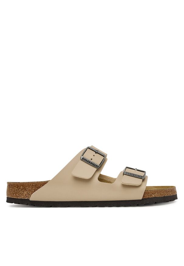 Klapki Birkenstock. Kolor: beżowy