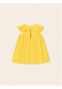 Mayoral Sukienka elegancka 1960 Żółty Regular Fit. Kolor: żółty. Materiał: syntetyk. Styl: elegancki #2