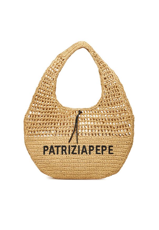Torebka Patrizia Pepe. Kolor: beżowy