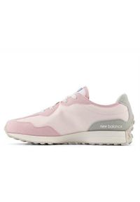 Buty do chodzenia dla dzieci New Balance Nb 327. Zapięcie: sznurówki. Kolor: różowy. Materiał: materiał, syntetyk, tkanina. Szerokość cholewki: normalna. Sport: turystyka piesza