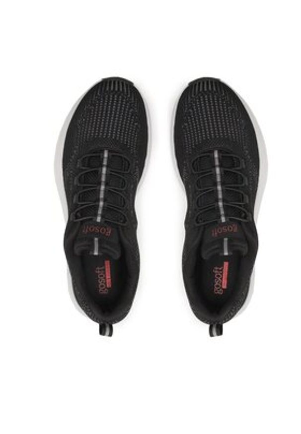 Go Soft Sneakersy GF21F010B-3 Czarny. Kolor: czarny. Materiał: materiał