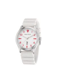 Nautica Zegarek NAPHBS403 Biały. Kolor: biały. Materiał: syntetyk #1