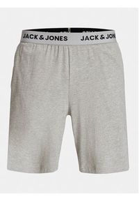 Jack & Jones - Jack&Jones Szorty piżamowe 12250261 Szary Regular Fit. Kolor: szary. Materiał: bawełna #4