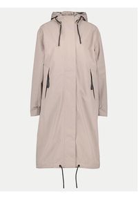 Didriksons Parka Astrid 505628 Beżowy Relaxed Fit. Kolor: beżowy. Materiał: syntetyk