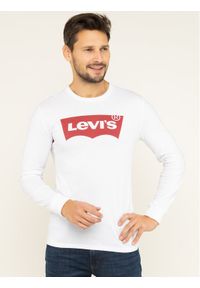 Levi's® Longsleeve Graphic Tee 36015-0010 Biały Regular Fit. Kolor: biały. Materiał: bawełna. Długość rękawa: długi rękaw #1