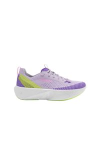 KIPRUN - Buty do biegania damskie Kiprun KipX. Kolor: żółty, wielokolorowy, fioletowy, zielony