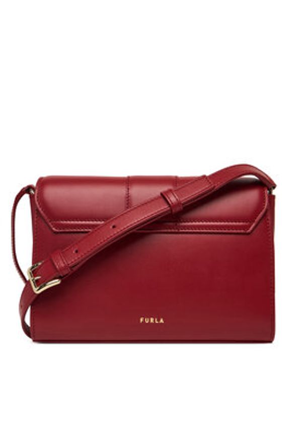 Furla Torebka Urban WB01683 BX3346 IT 4021S Czerwony. Kolor: czerwony. Materiał: skórzane
