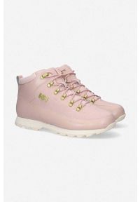 Helly Hansen buty The Forester damskie kolor różowy 10516-072. Nosek buta: okrągły. Zapięcie: sznurówki. Kolor: różowy. Materiał: materiał #4