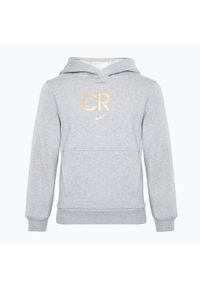 Bluza dziecięca Nike CR7 Club Fleece. Kolor: szary