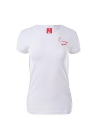 Huari - Damska Koszulka Kibica Polska. Kolor: czerwony, wielokolorowy, biały #1