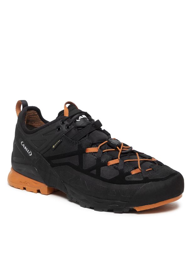 Trekkingi Aku Rock Dfs Gtx GORE-TEX 722 Black/Orange 108. Kolor: czarny. Materiał: materiał. Styl: rockowy