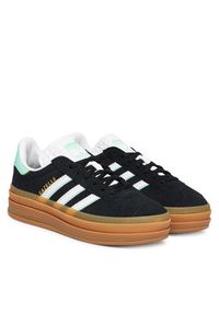 Adidas - adidas Sneakersy Gazelle Bold IH6456 Czarny. Kolor: czarny. Materiał: skóra, zamsz. Model: Adidas Gazelle #6