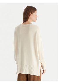 Kontatto Sweter 3M0842C Écru Relaxed Fit. Kolor: kremowy. Materiał: syntetyk #2