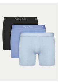 Calvin Klein Underwear Komplet 3 par bokserek LV00NB4394 Kolorowy. Materiał: bawełna. Wzór: kolorowy