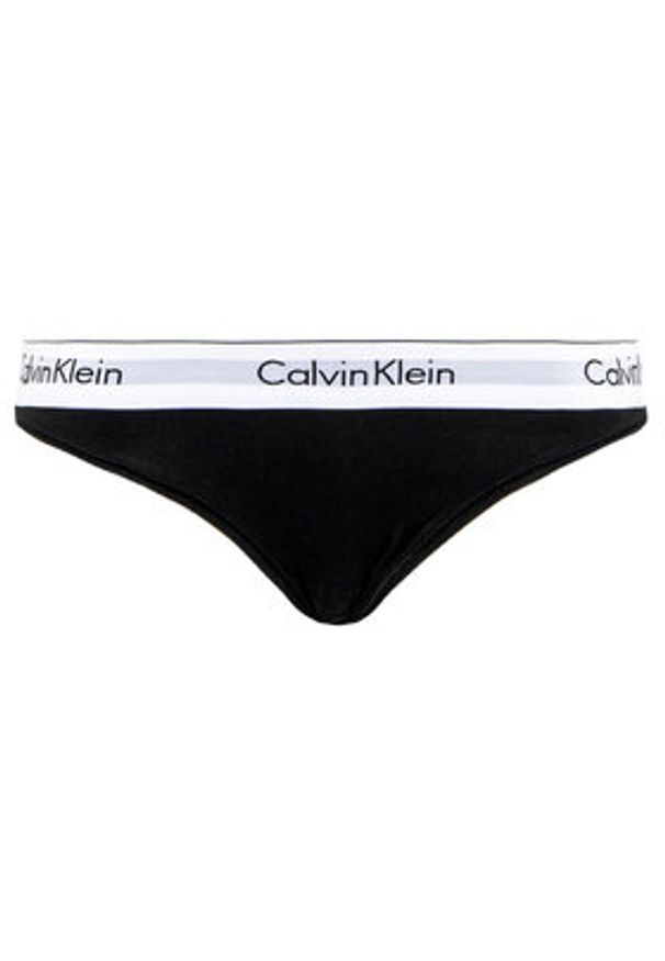 Calvin Klein Underwear Figi klasyczne 0000F3787E Czarny. Kolor: czarny. Materiał: bawełna
