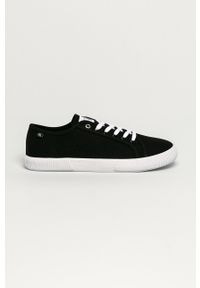 Calvin Klein Jeans - Tenisówki. Nosek buta: okrągły. Zapięcie: sznurówki. Kolor: czarny. Materiał: guma #1