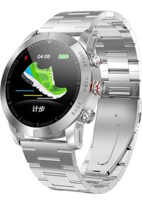 Smartwatch Roneberg RS10 Srebrny. Rodzaj zegarka: smartwatch. Kolor: srebrny #1
