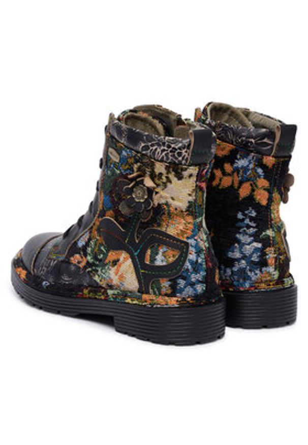 Laura Vita Trzewiki Incaso 41 Czarny. Kolor: czarny. Materiał: skóra