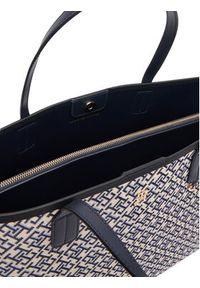 TOMMY HILFIGER - Tommy Hilfiger Torebka Th Icon Tote Jacquard AW0AW18889 Niebieski. Kolor: niebieski #4