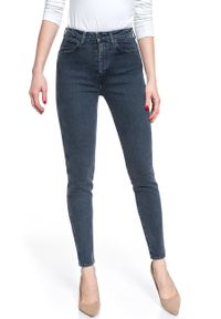 Wrangler - WRANGLER RETRO SKINNY MIDNIGHT STONE W253WB19X. Styl: retro