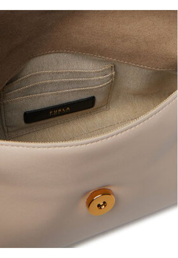 Furla Torebka Soft Mini WE00881 BX2269 CN 45400 Beżowy. Kolor: beżowy. Materiał: skórzane