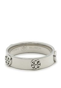 Tory Burch Pierścionek Miller Stud Ring 76882 Srebrny. Materiał: srebrne. Kolor: srebrny