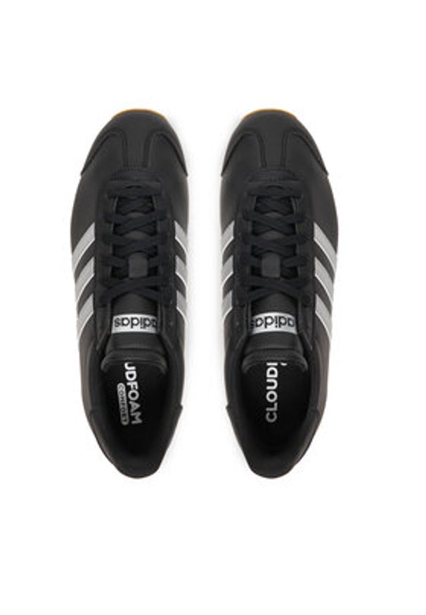 Adidas - adidas Sneakersy Runvista HQ2326 Czarny. Kolor: czarny. Materiał: skóra