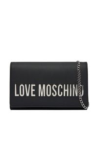 Love Moschino - LOVE MOSCHINO Torebka JC4103PP0OKD000B Czarny. Kolor: czarny. Materiał: skórzane #1