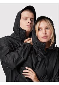 Rains Parka Unisex 18140 Czarny Regular Fit. Kolor: czarny. Materiał: syntetyk #7