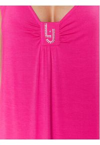 Liu Jo Beachwear Sukienka letnia VA3049 J5360 Różowy Regular Fit. Kolor: różowy. Materiał: wiskoza. Sezon: lato #3