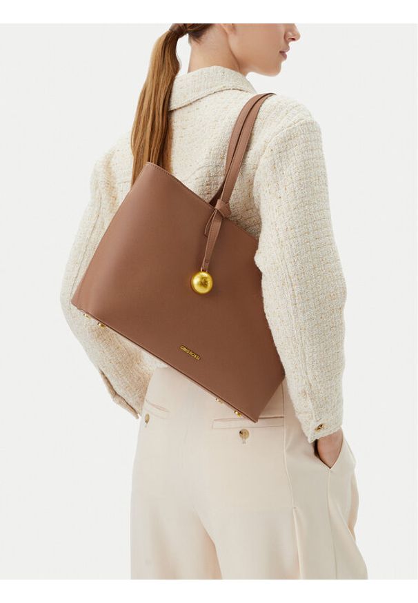Gino Rossi Torebka RC-19686 Beżowy. Kolor: beżowy