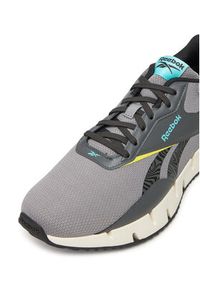 Reebok Buty do biegania ZIG DYNAMICA STR 100209976 Szary. Kolor: szary. Materiał: materiał #4