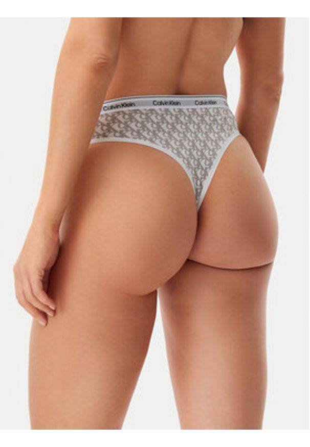 Calvin Klein Underwear Figi brazylijskie 000QD5246E Szary. Kolor: szary. Materiał: bawełna
