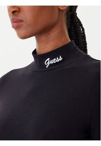 Guess Sukienka codzienna V5BK04 KCBF1 Czarny Slim Fit. Okazja: na co dzień. Kolor: czarny. Materiał: bawełna. Typ sukienki: proste. Styl: casual #4