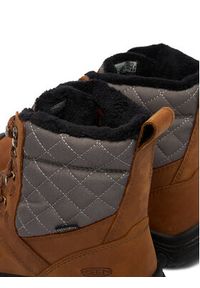keen - Keen Śniegowce Greta Boot II Wp 1031169 Brązowy. Kolor: brązowy. Materiał: nubuk, skóra