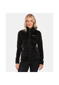 Damska warstwa środkowa z polaru włochatego Kilpi SKATHI-W. Kolor: czarny. Materiał: polar. Sezon: zima. Sport: narciarstwo #1