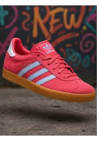 Adidas - adidas Sneakersy Gazelle JR5941 Różowy. Kolor: różowy. Materiał: zamsz, skóra. Model: Adidas Gazelle