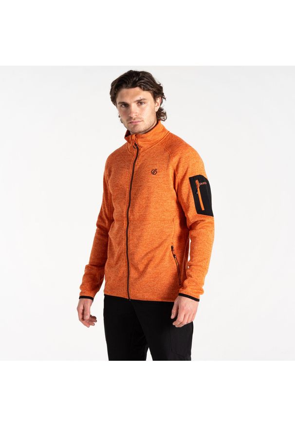 DARE 2B - Polar turystyczny męski Mountain Series Thermal. Kolor: pomarańczowy. Materiał: polar. Sport: turystyka piesza