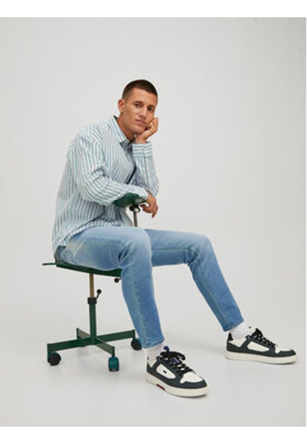 Jack & Jones Jeansy Glenn 12224131 Niebieski Slim Fit. Kolor: niebieski