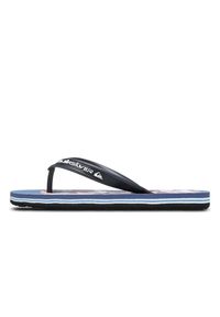 Quiksilver - Klapki dla Chłopcy MOLOKAI ART 25 YOUTH Niebieski. Kolor: niebieski. Materiał: guma, syntetyk