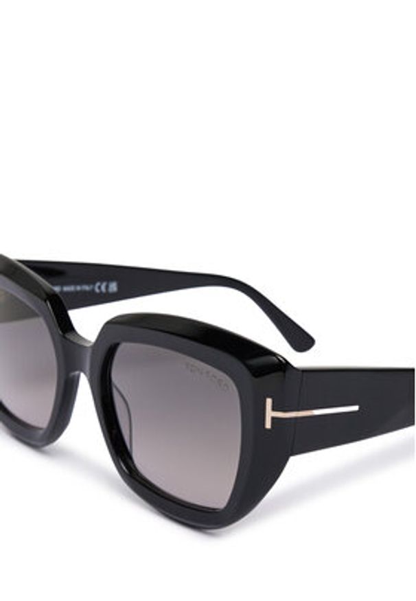 Tom Ford Okulary przeciwsłoneczne Satzman FT1192 01B Czarny. Kolor: czarny