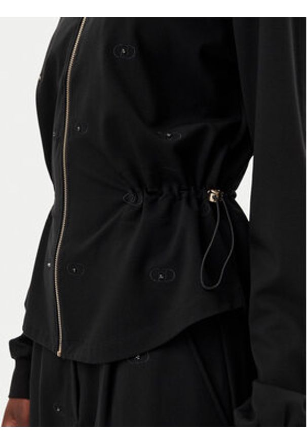 Liu Jo Sport Bluza TA5190 J5942 Czarny Regular Fit. Kolor: czarny. Materiał: syntetyk. Styl: sportowy